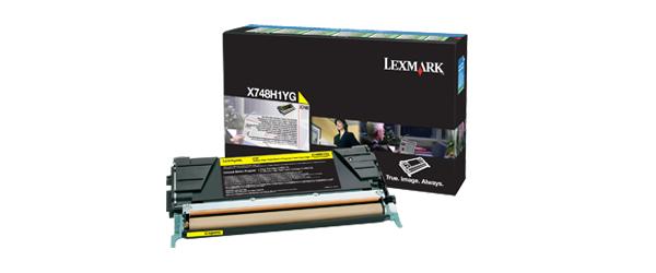 LEXMARK PB Toner yellow X748