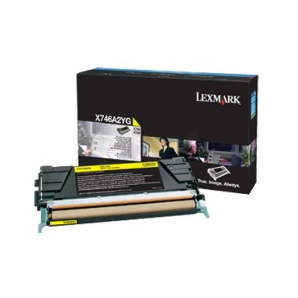 LEXMARK X746,748 Yel Corp 7K Cartrige -( Product Line - Enterprise )- X746A3YG