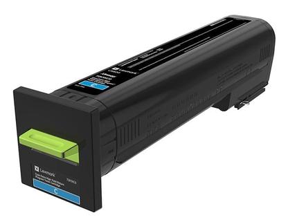 Lexmark 72K2XC0 cartuccia toner Originale Ciano