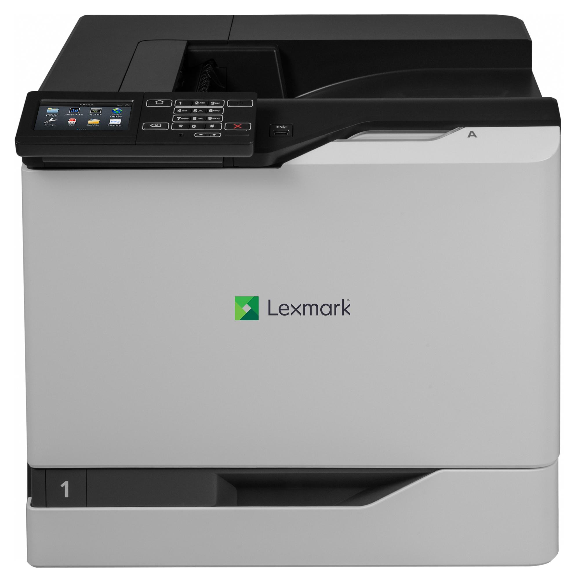 Dispositivo multifunzione laser a colori LEXMARK CX820de (A4, 4 in 1, stampante, fotocopiatrice, scanner, fax, fronte/retro, re