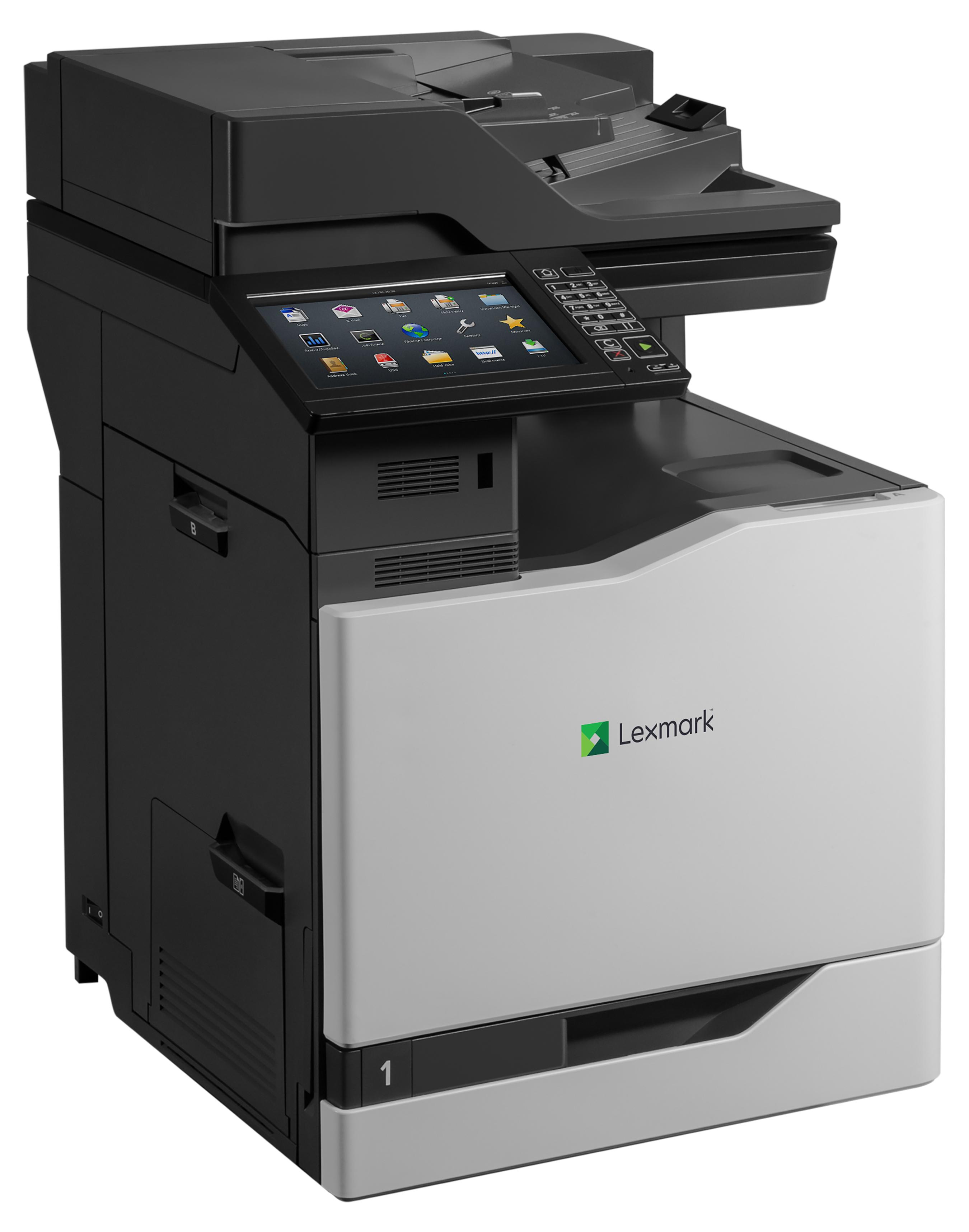 Dispositivo multifunzione laser a colori LEXMARK CX825de (A4, 4 in 1, stampante, fotocopiatrice, scanner, fax, fronte/retro, re