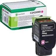 Lexmark C242XM0 cartuccia toner 1 pz Originale Magenta (C242XM0 MAGENTA EHY RETURN CART)