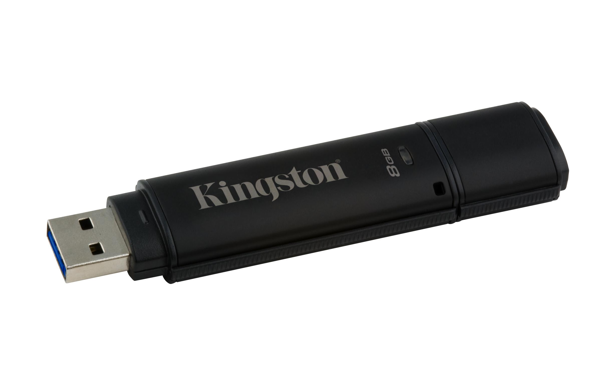 Kingston Technology DataTraveler 4000G2 with Management 8GB unità flash USB USB tipo A 3.2 Gen 1 (3.1 Gen 1) Nero