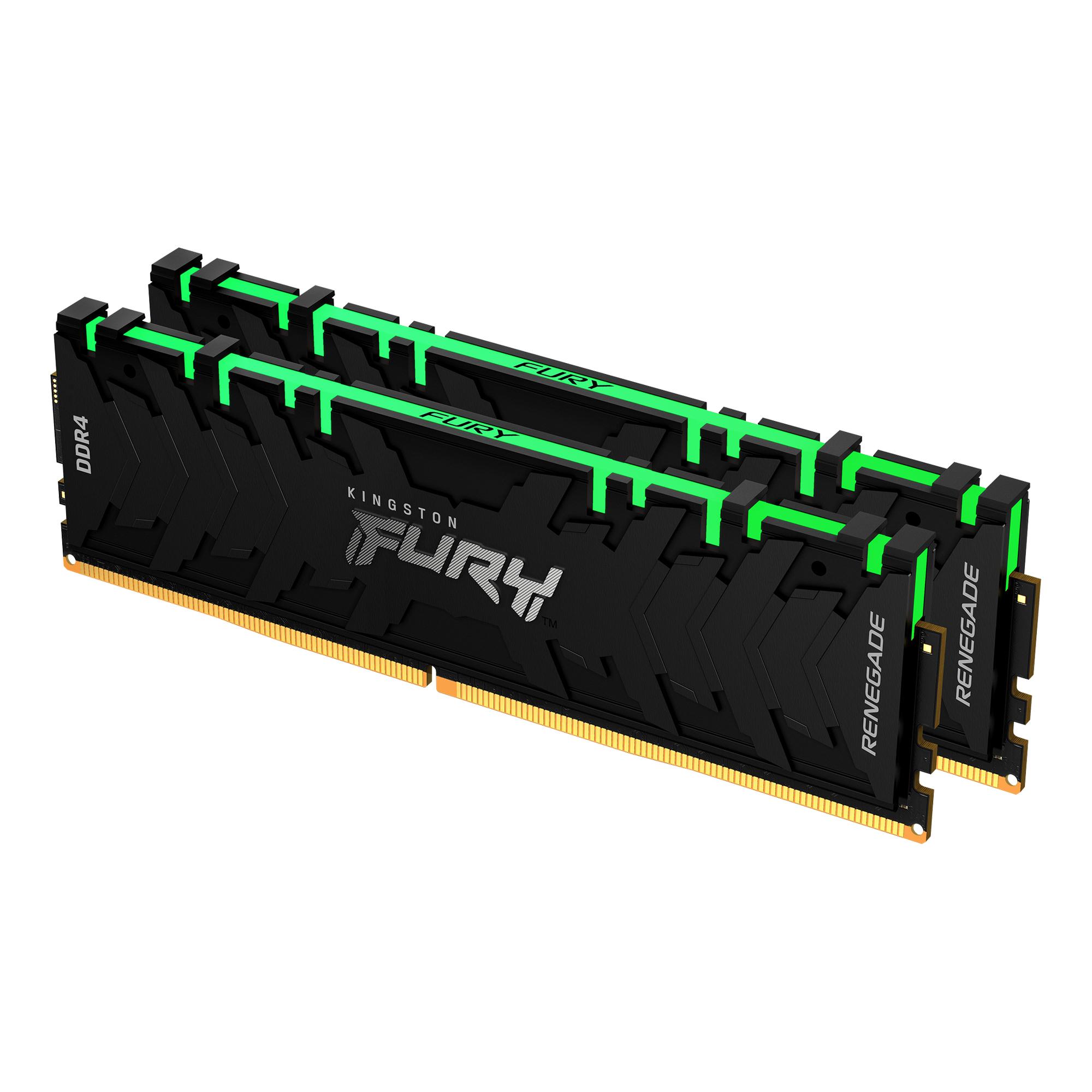 Kingston Technology FURY Renegade RGB memoria 16 GB 2 x 8 GB DDR4 3200 MHz (Kingston FURY Renegade RGB - 16GB: 2x8)