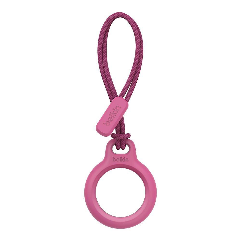 Belkin Secure Holder Airtag con Laccio - Rosa (Secure Holder with Strap - Pink)