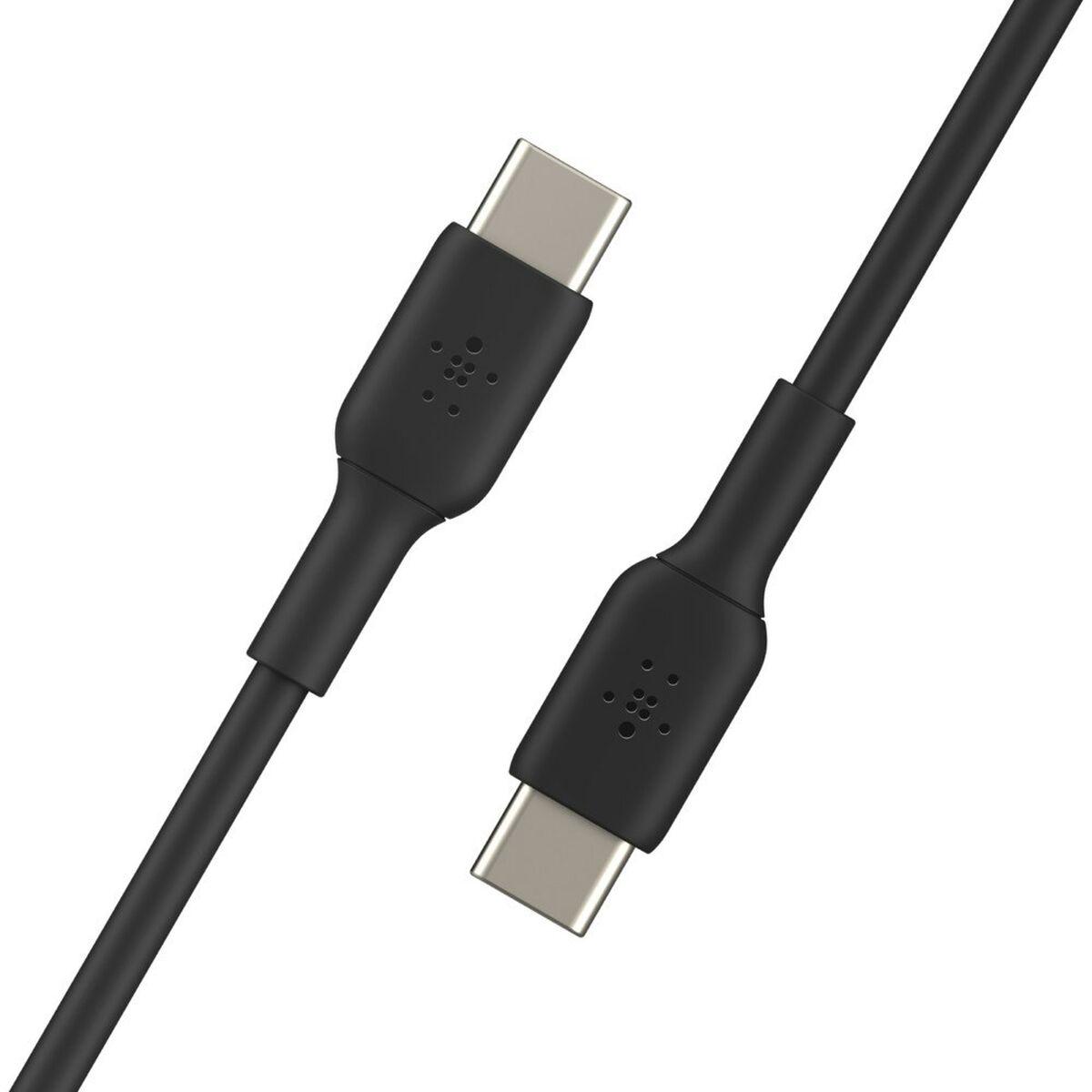 Belkin CAB003BT2MBK cavo USB 2 m USB C Nero (BOOSTCHARGE USBC / USBC CAB 2M BLK)