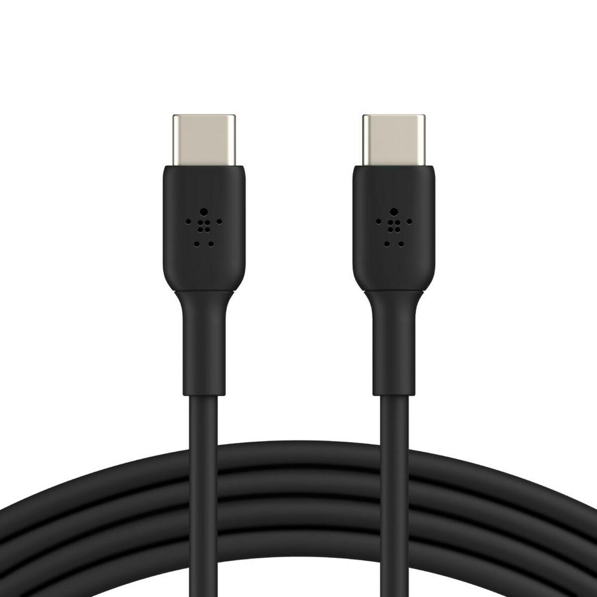 Belkin CAB003BT2MBK cavo USB 2 m USB C Nero (BOOSTCHARGE USBC / USBC CAB 2M BLK)