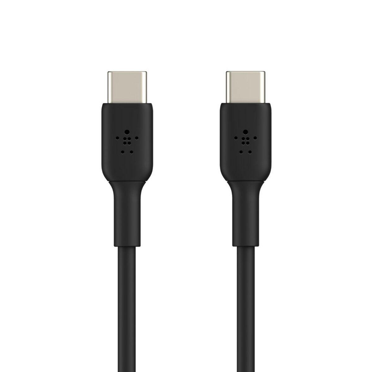 Belkin CAB003BT2MBK cavo USB 2 m USB C Nero (BOOSTCHARGE USBC / USBC CAB 2M BLK)