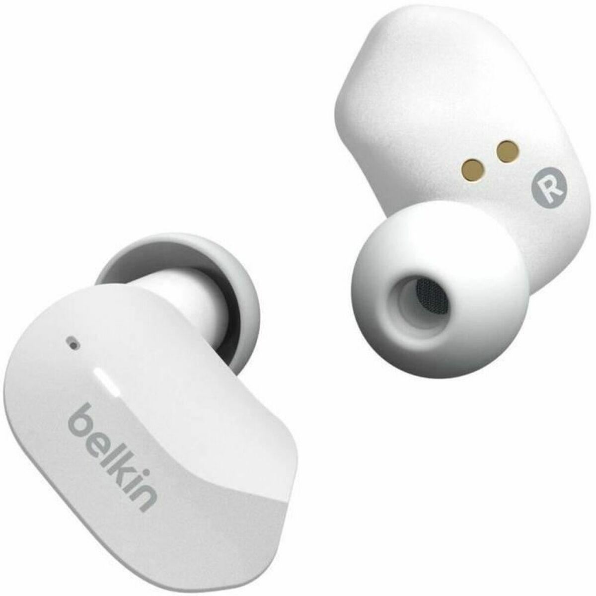 Belkin AUC001BTWH cuffia e auricolare Cuffie Wireless In-ear MUSICA Micro-USB Bluetooth Bianco