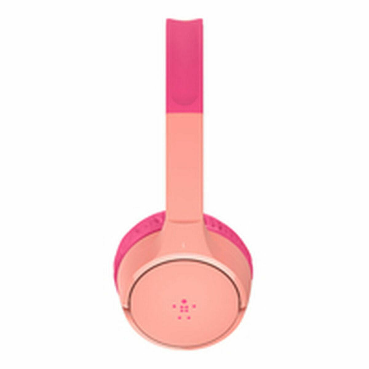 Belkin SOUNDFORM Mini Auricolare Con cavo e senza cavo A Padiglione MUSICA Micro-USB Bluetooth Rosa