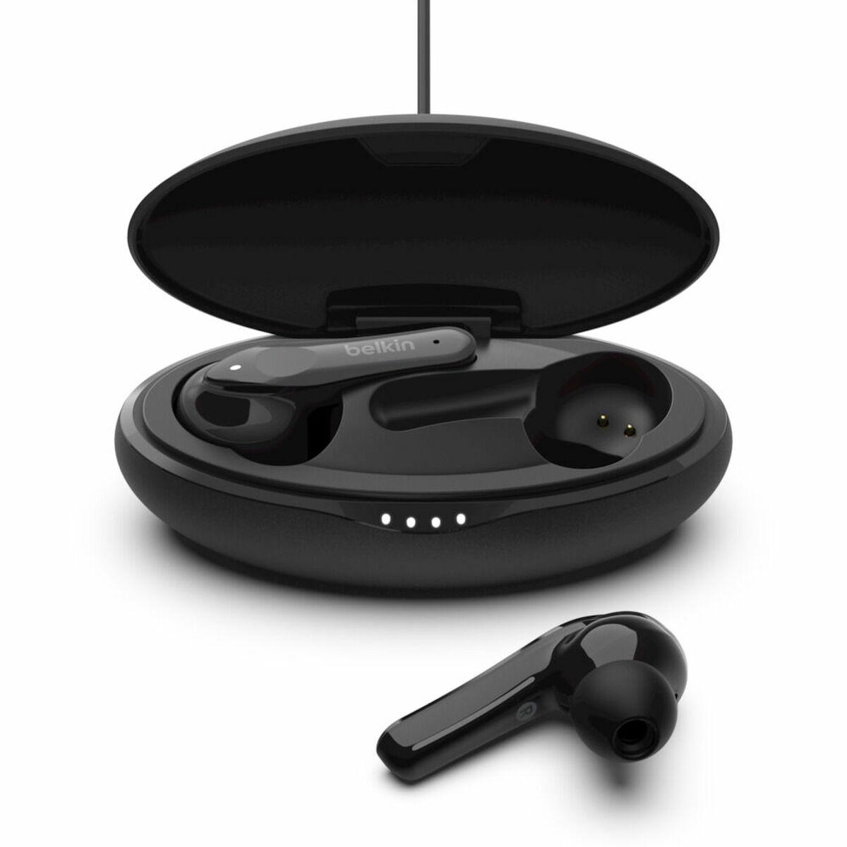 Belkin SOUNDFORM Move Plus Auricolare Wireless In-ear MUSICA Bluetooth Nero