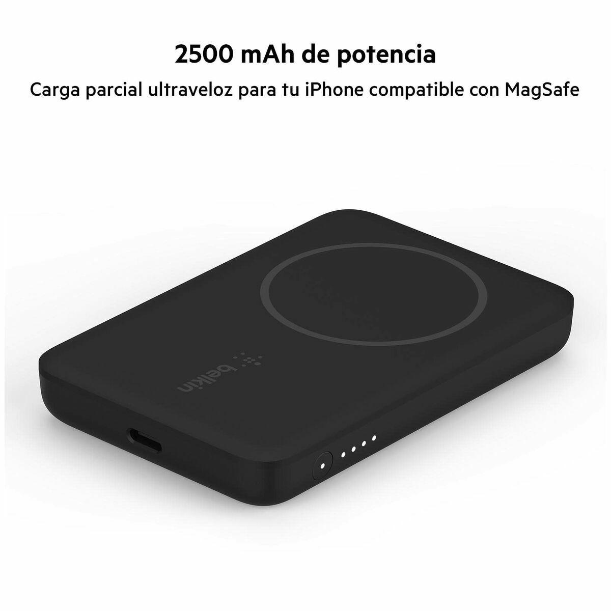 Belkin Powerbank Wireless Magnetico 2.5k - Nero (WIRELESS POWER BANK 2.5K MAH BLACK)