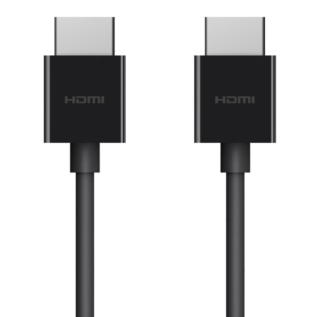 BELKIN BOOST CHARGE - ULTRA HIGH SPEED - CÂBLE HDMI - HDMI MÂLE POUR HDMI MÂLE - 2 M - NOIR - SUPPORT 8K