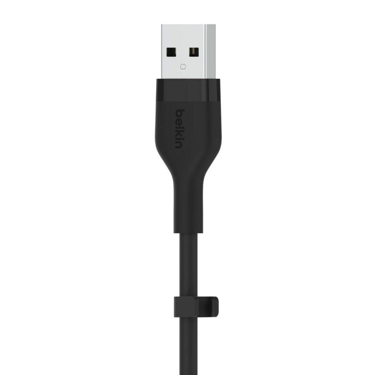 Belkin CAA008BT3MBK cavo USB 3 m USB A USB C/Lightning Nero