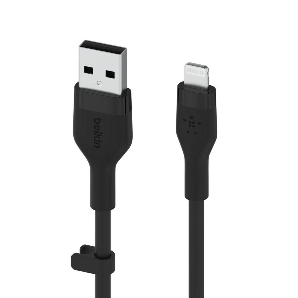 Belkin CAA008BT3MBK cavo USB 3 m USB A USB C/Lightning Nero