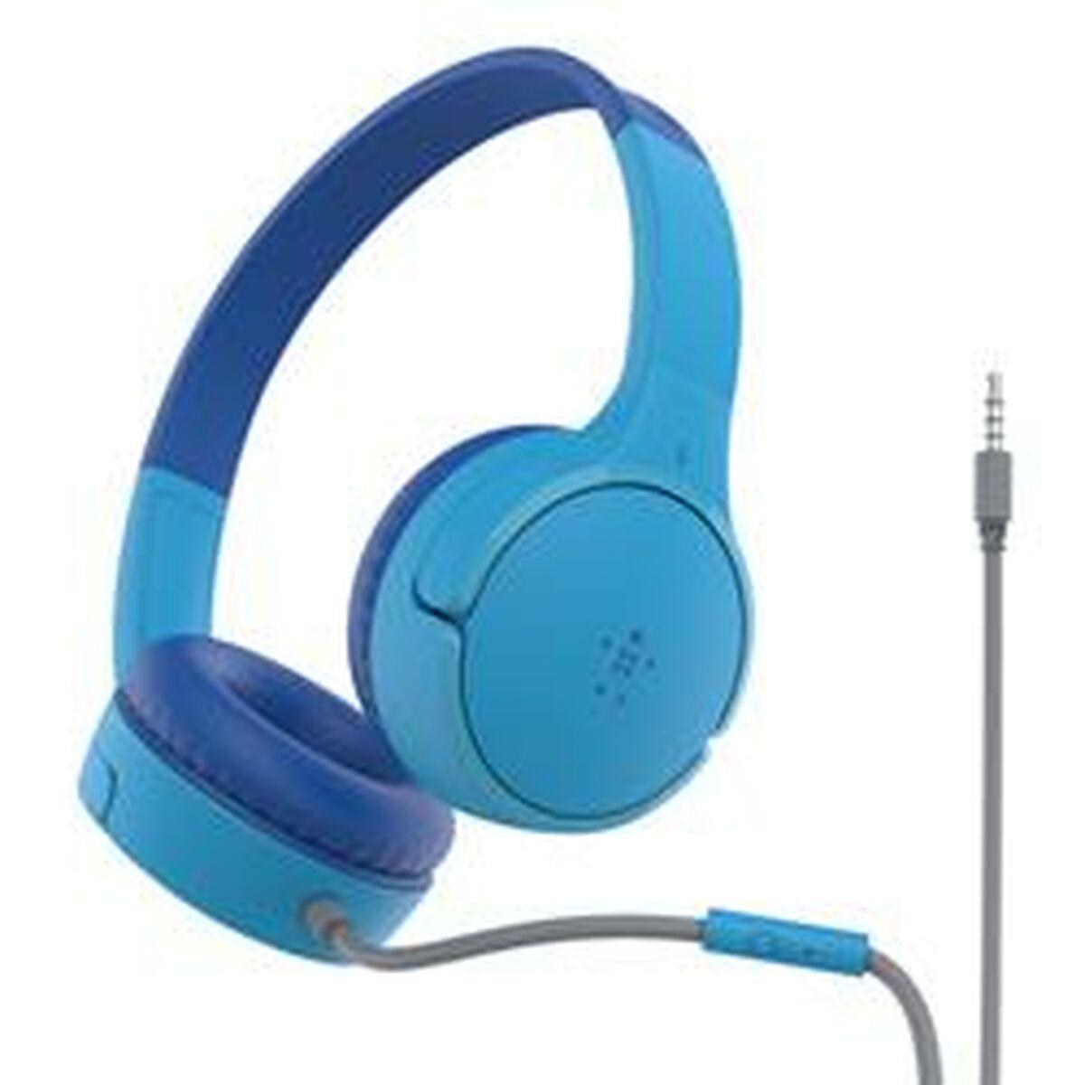 Belkin SoundForm Mini Auricolare Cablato A Padiglione Chiamate/Musica/Sport/Tutti i giorni Blu (SOUNDFORM MINI WIRED HEADPHONES