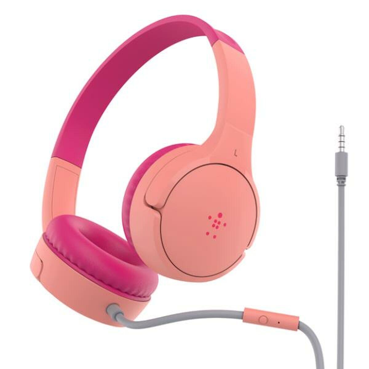 Belkin SoundForm Mini Auricolare Cablato A Padiglione Chiamate/Musica/Sport/Tutti i giorni Rosa (SOUNDFORM MINI WIRED HEADPHONE