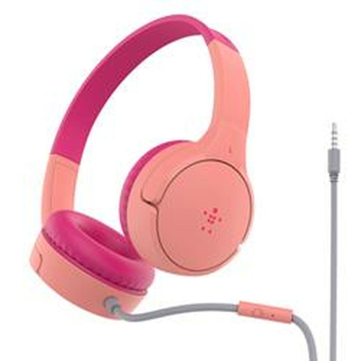 Belkin SoundForm Mini Auricolare Cablato A Padiglione Chiamate/Musica/Sport/Tutti i giorni Rosa (SOUNDFORM MINI WIRED HEADPHONE