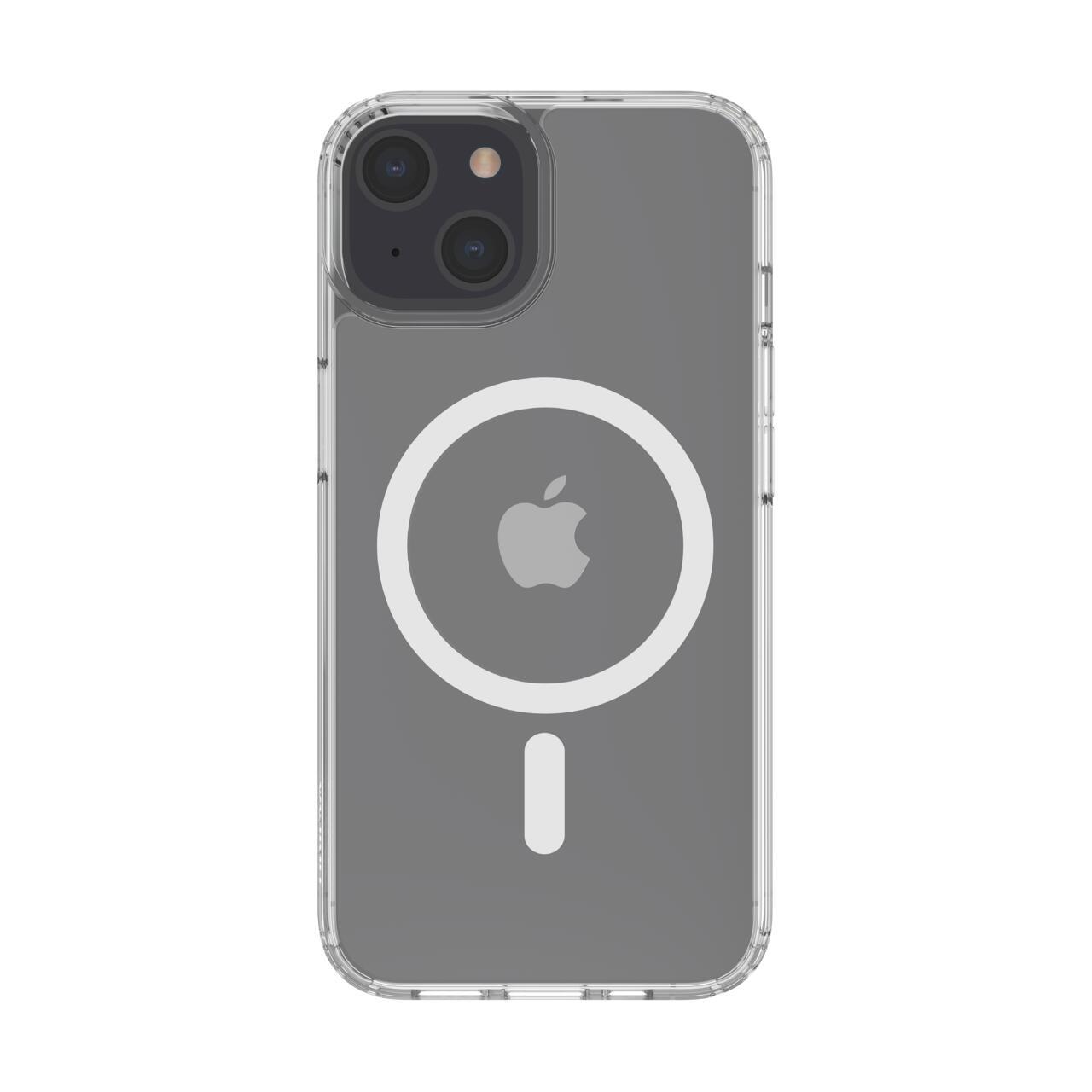 SHEERFORCE MAGNETIC ANTI-MICROBIAL PROTECTIVE CASE FOR IPHONE 14 - CLEAR