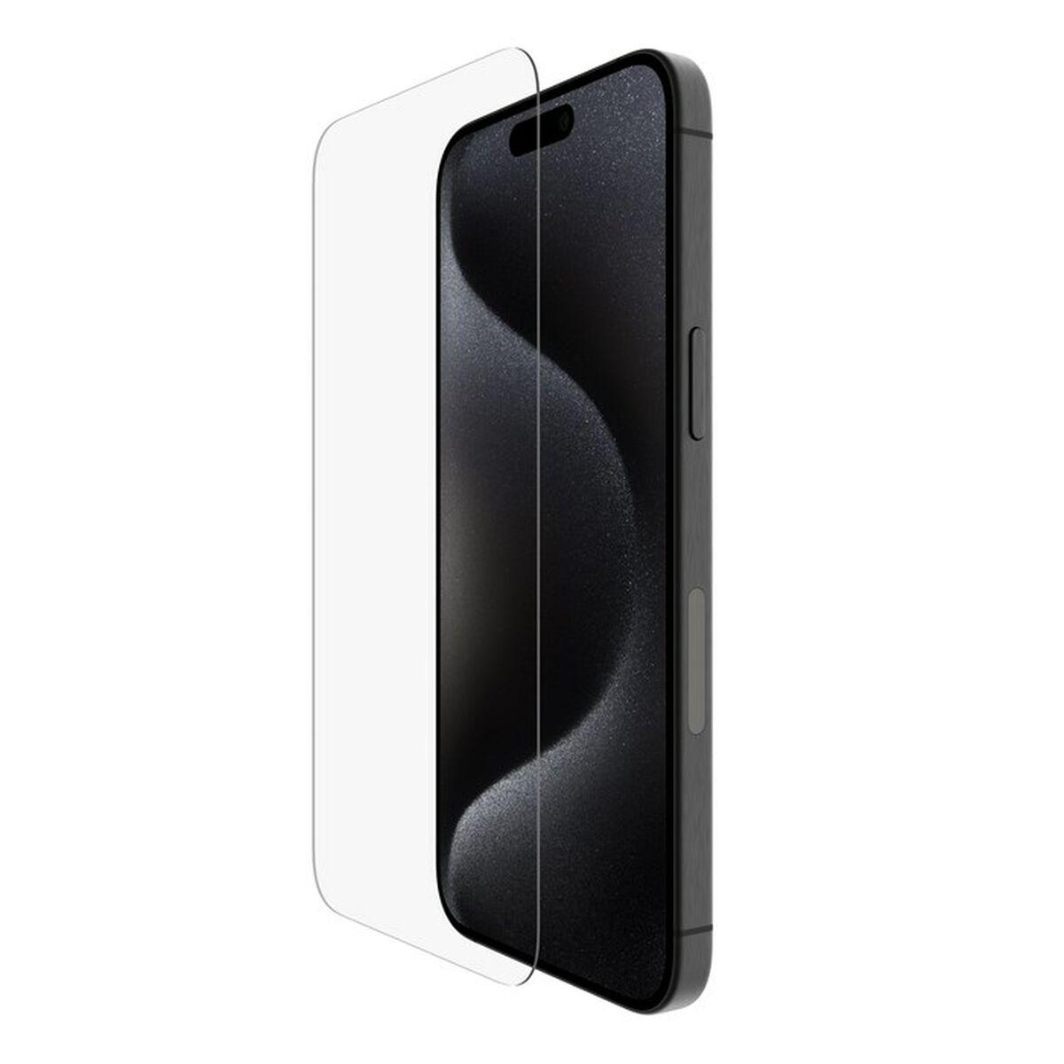 Belkin VETRO TEMPEREDGLASS ANTIMICROBICO IPH 15 PRO MAX (PRO TEMPEREDGLASS IPHONE15PROMAX)