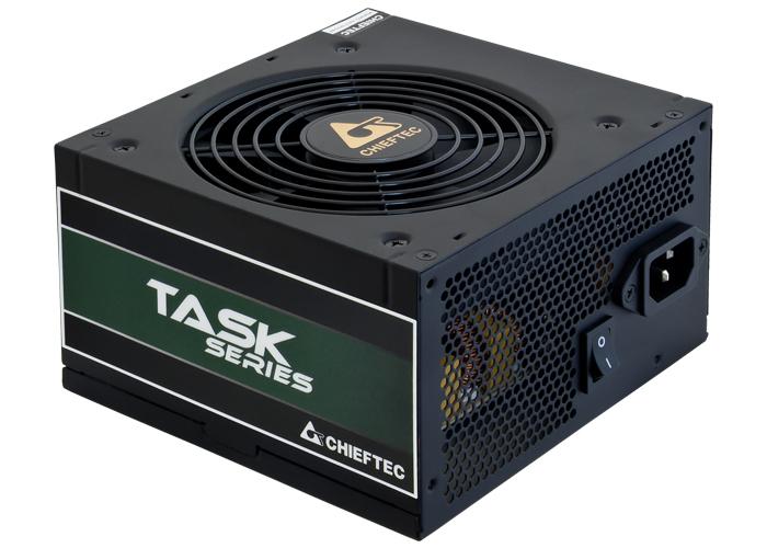 Chieftec Task TPS-500S alimentatore per computer 500 W 24-pin ATX ATX Nero