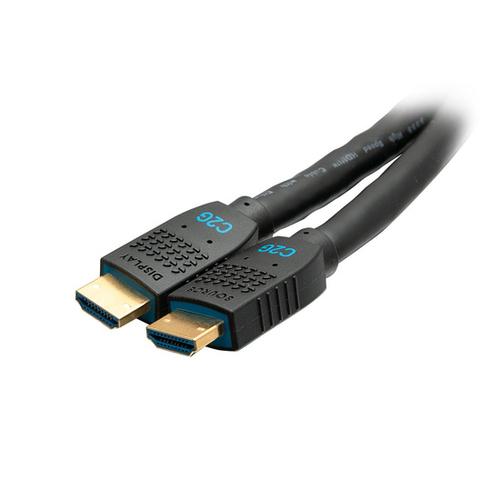 C2G Cavo HDMI ad alta velocit attivo e ultra flessibile da 107 m della serie Performance - 60 Hz a parete classificazione CMG