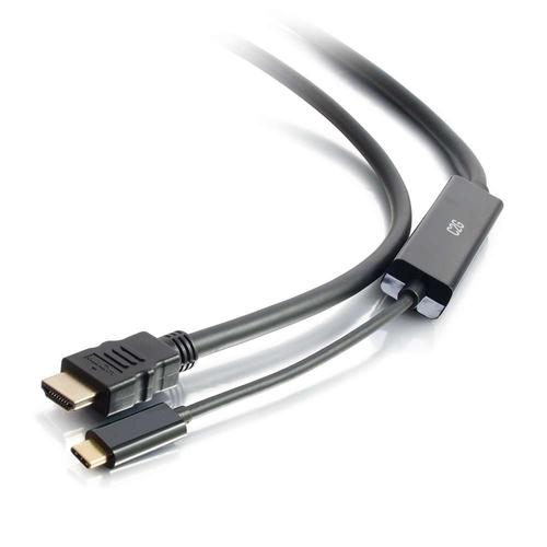 C2G Cavo adattatore audio/video da USB-C a HDMI da 46 m - 4K 60 Hz (C2G 15ft USB C to HDMI Cable - USB C to HDMI Adapter Cable