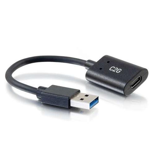 C2G Adattatore convertitore SuperSpeed USB 5 Gbps da USB-C femmina a USB-A maschio 15 cm (6 pollici)