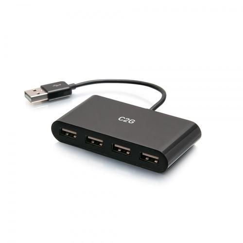 C2G Hub USB-A a 4 porte (C2G 4-Port USB-A Hub - Hub - 4 x USB 2.0 - desktop)