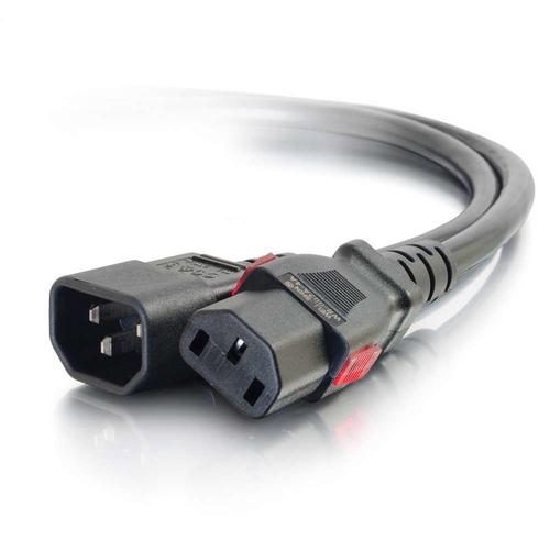 C2G 0.9m C14/C13 Nero 09 m Accoppiatore C14 Accoppiatore C13 (C2G - Power cable - IEC 60320 C14 to power IEC 60320 C13 - AC 250