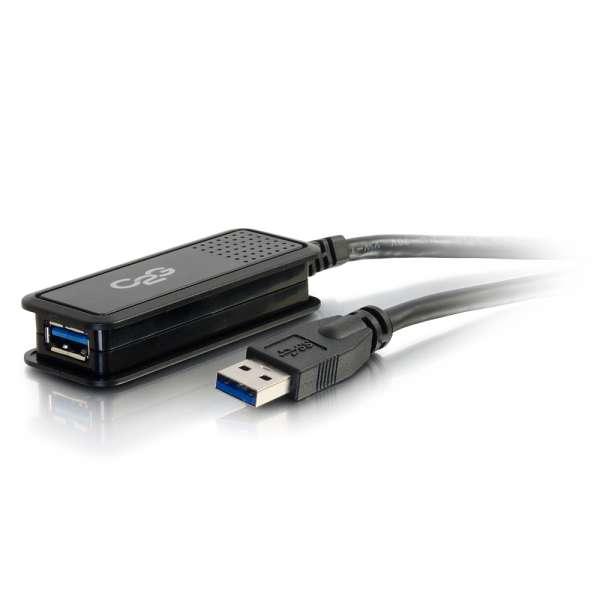 C2G 89943 cavo USB 5 m USB 3.2 Gen 1 (3.1 Gen 1) USB A Nero