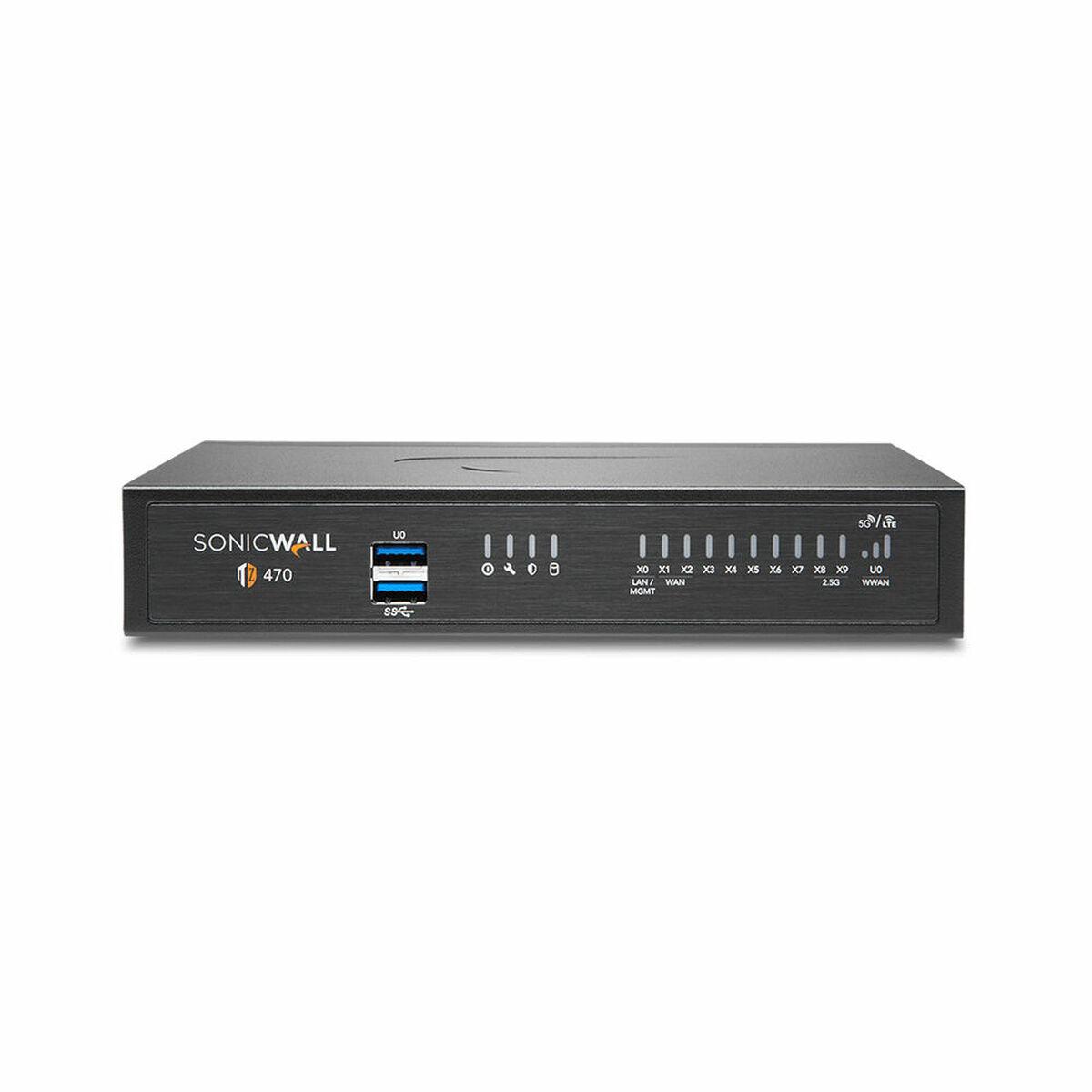 SonicWall TZ470 firewall [hardware] 3500 Mbit/s (SonicWall TZ470 - High Availability - apparecchiatura di sicurezza - GigE, 2.5