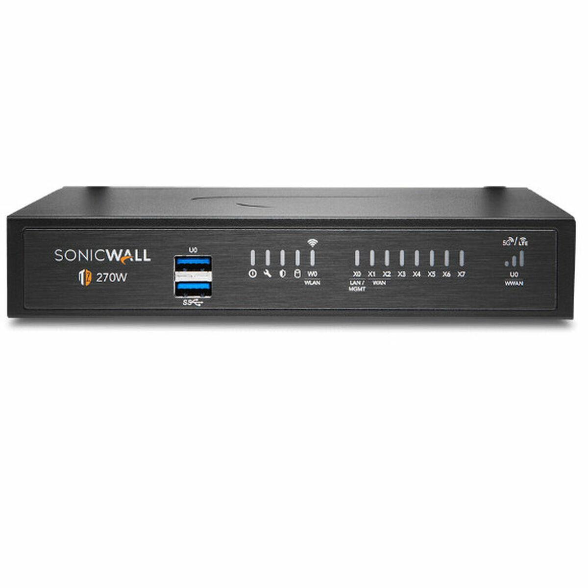 SonicWall TZ270 firewall [hardware] 2000 Mbit/s (SonicWall TZ270 - High Availability - apparecchiatura di sicurezza - GigE - sc