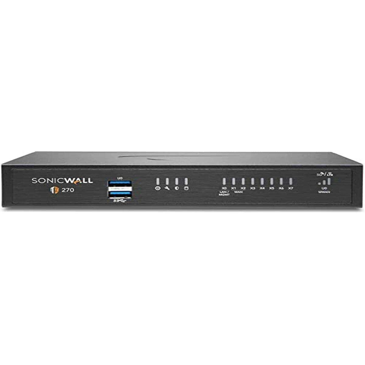 SonicWall TZ270 + ESSENTL ED 2YR firewall [hardware] 2000 Mbit/s (SonicWall TZ270 - Essential Edition - apparecchiatura di sicu