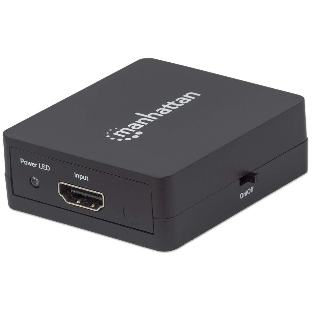 Manhattan 207652 ripartitore video HDMI 2x HDMI (HDMI SPLITTER 1080P 2 PORT- - USB-A POWERED BLACK)