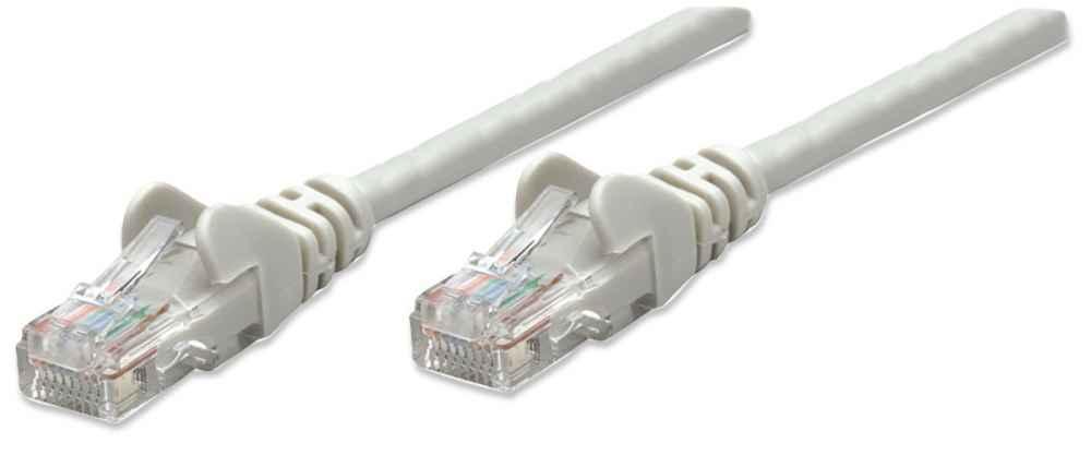 Intellinet 318921 cavo di rete Grigio 1 m Cat5e U/UTP (UTP)