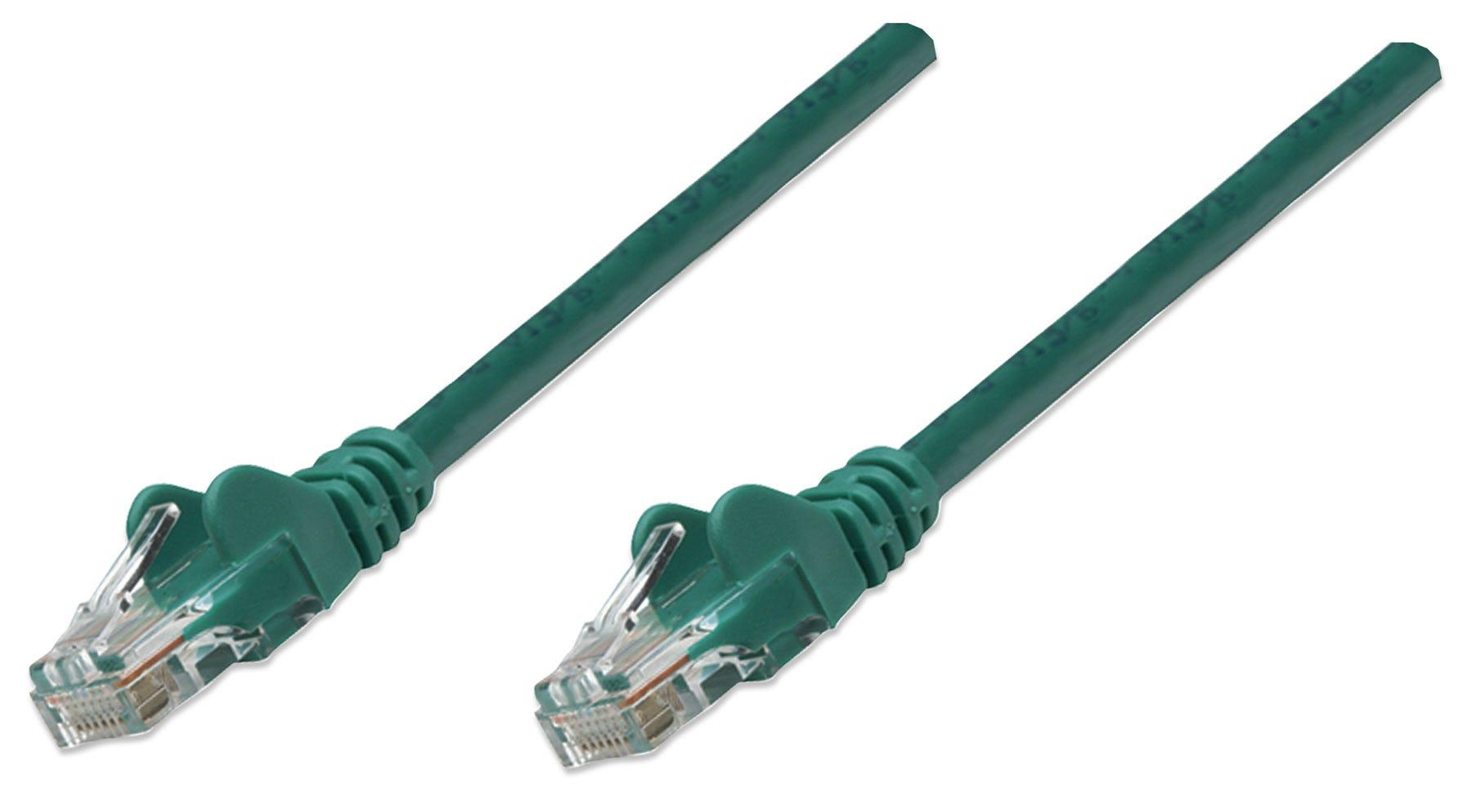 Intellinet Cat5e, UTP, 1.5m cavo di rete Verde 1,5 m U/UTP (UTP)