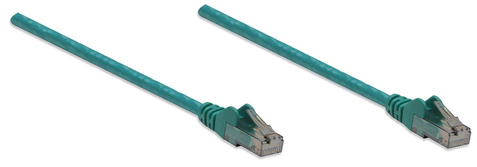 Intellinet Cat6 UTP cavo di rete Verde 10 m U/UTP (UTP)