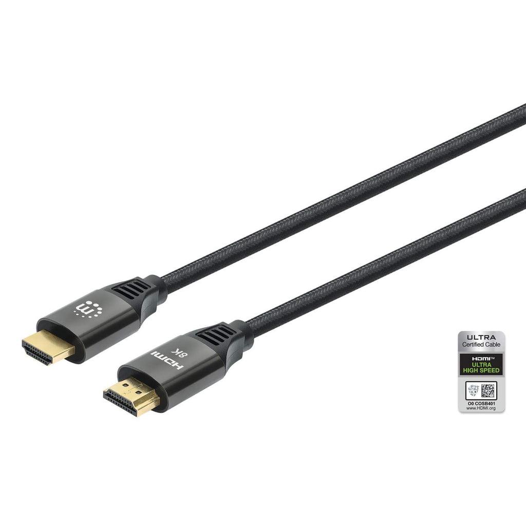 Manhattan 355940 cavo HDMI 2 m HDMI tipo A (Standard) Nero