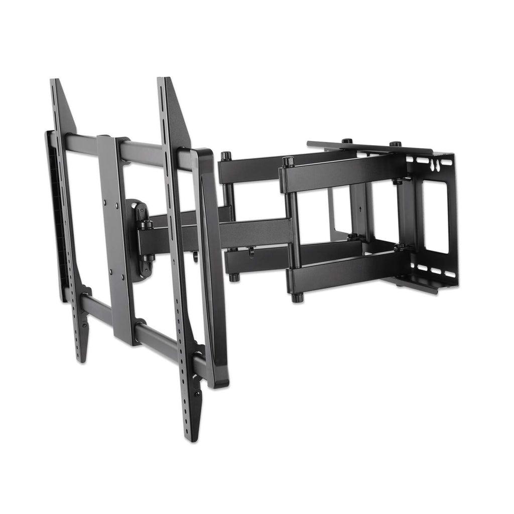 Manhattan 461221 supporto da tavolo per Tv a schermo piatto 2,54 m [100] Nero Parete (TV & Monitor Mount, Wall, Full Motion, 1