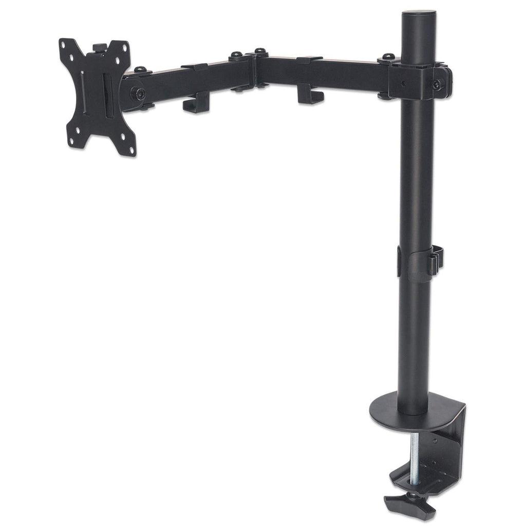 Manhattan 461542 supporto da tavolo per Tv a schermo piatto 81,3 cm [32] Nero Scrivania (TV & Monitor Mount, Desk, Full Motion,