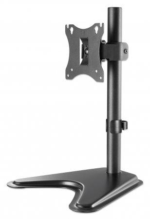 Manhattan 462037 supporto da tavolo per Tv a schermo piatto 68,6 cm [27] Nero Scrivania (TV & Monitor Mount, Desk, Tilt/Swivel/