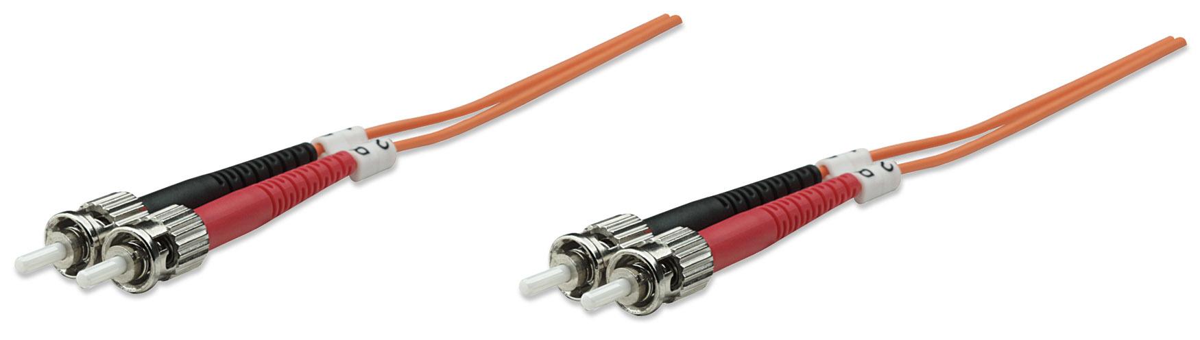 Intellinet 515764 cavo InfiniBand e in fibra ottica 2 m ST Arancione (Intellinet Fiber Optic Patch Cable, OM)