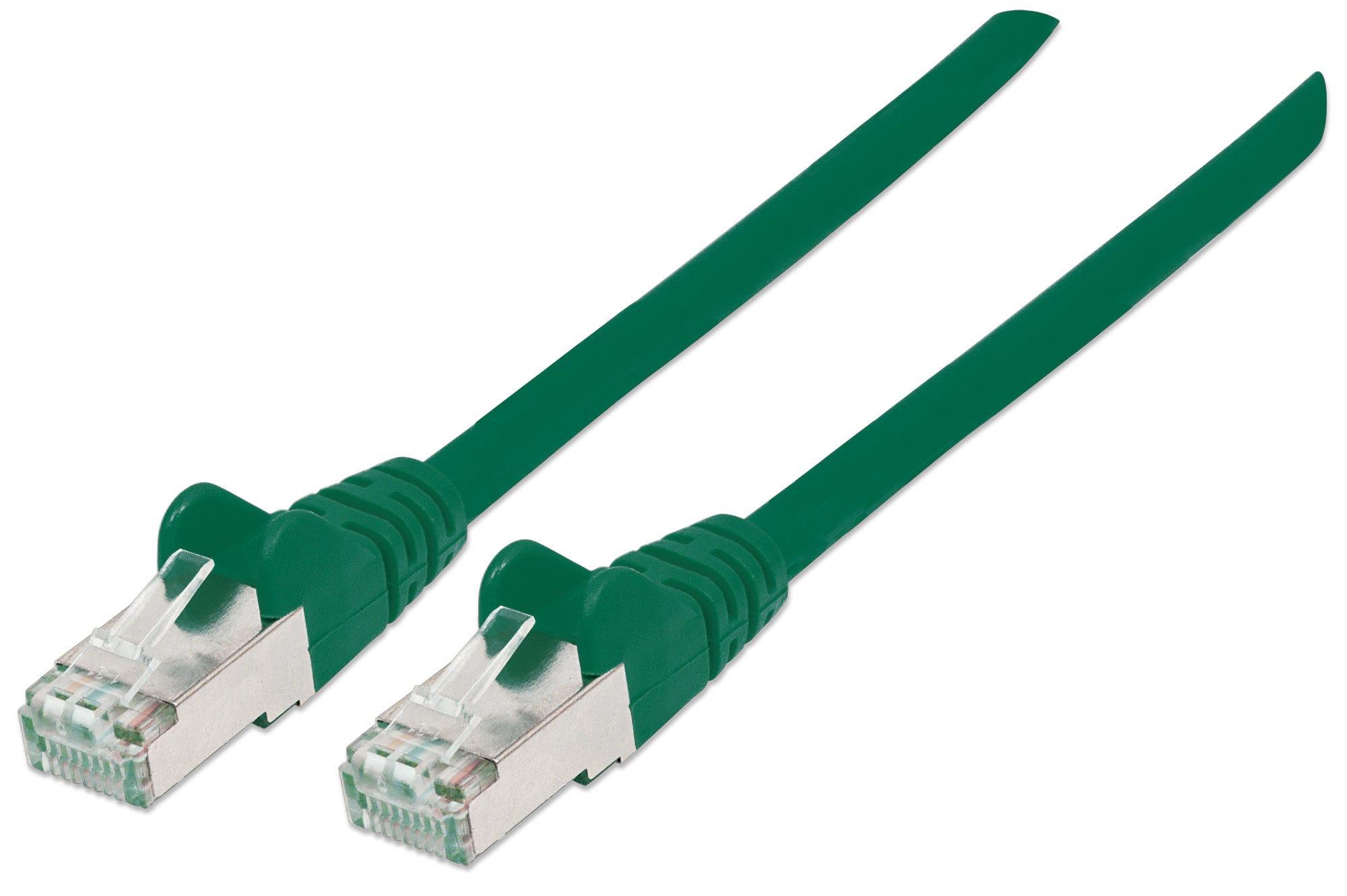 Intellinet 735780 cavo di rete Verde 10 m Cat6 S/FTP (S-STP)