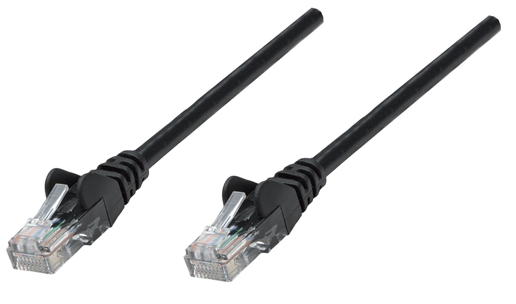 Intellinet 738361 cavo di rete Nero 3 m Cat6 U/UTP (UTP)