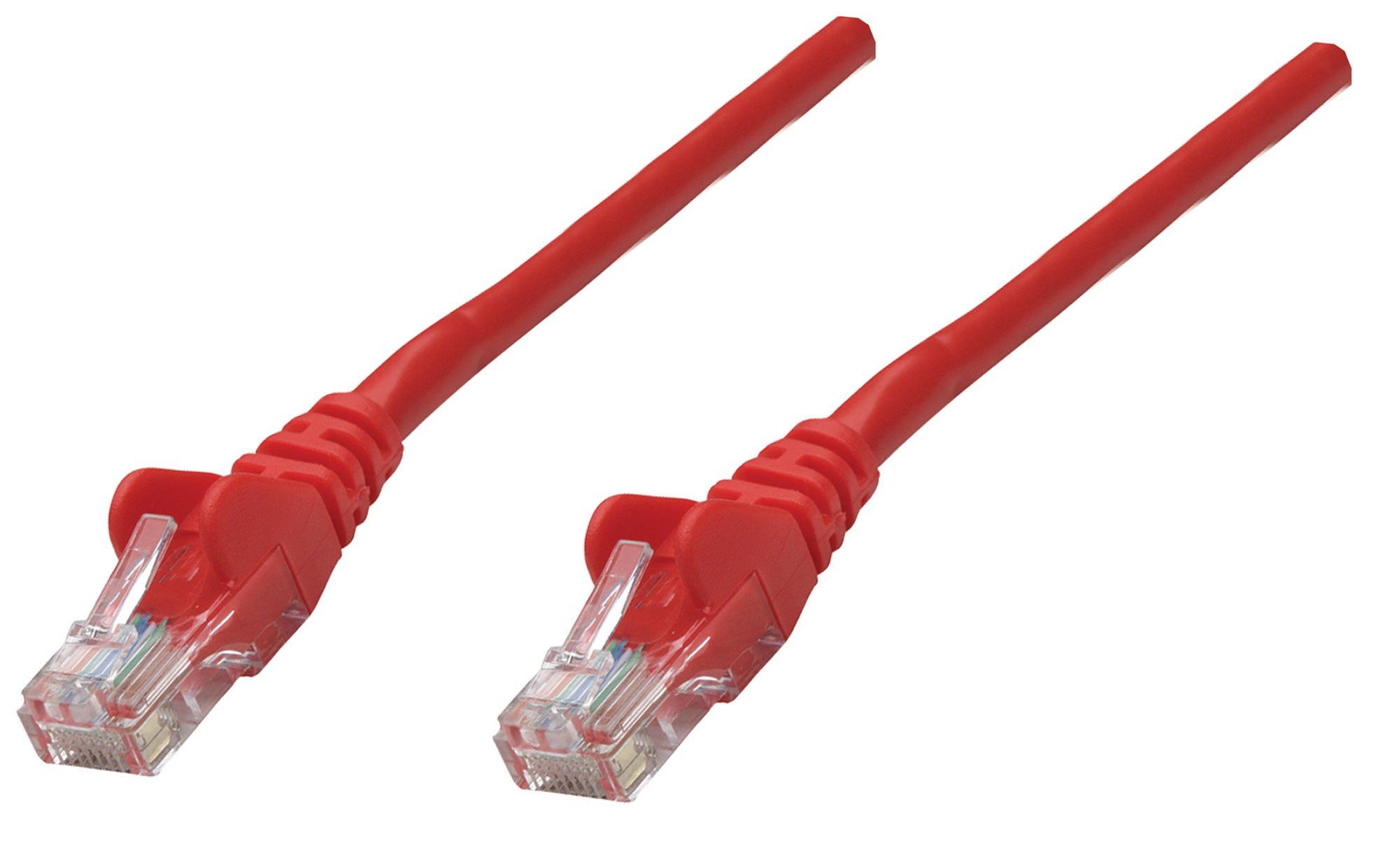 Intellinet 738460 cavo di rete Rosso 3 m Cat6 U/UTP (UTP)