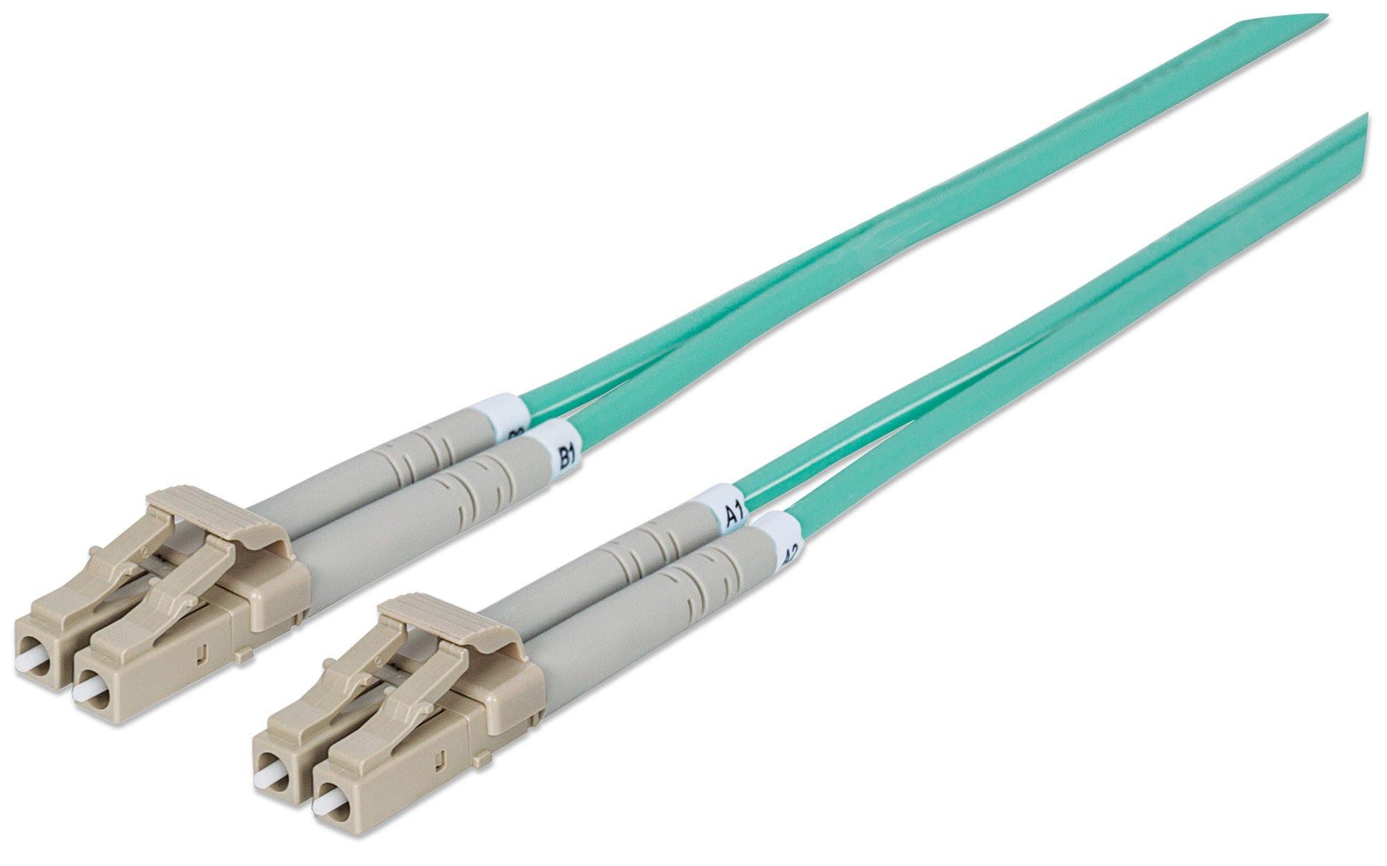 Intellinet 750066 cavo InfiniBand e in fibra ottica 3 m LC Colore acqua (Intellinet 750066 fiber optic cable)