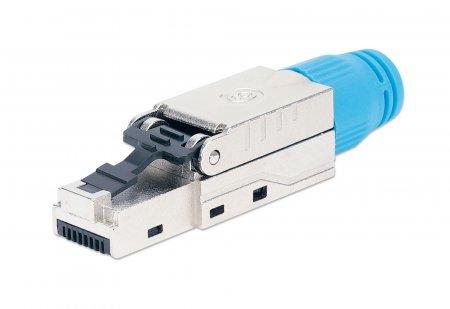 Intellinet 791199 cavo di collegamento RJ45 Blu