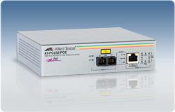 Allied Telesis AT-PC232/POE convertitore multimediale di rete 100 Mbit/s 1310 nm (10/100TX to fiber [SC] PoE)