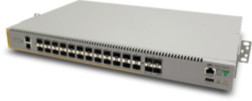 Allied Telesis AT-IE510-28GSX-80 Gestito L3 Gigabit Ethernet [10/100/1000] Grigio (24 x 100/1000 SFP 4 x 10G SFP+)